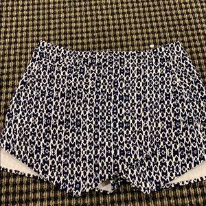Aqua Patterned skort